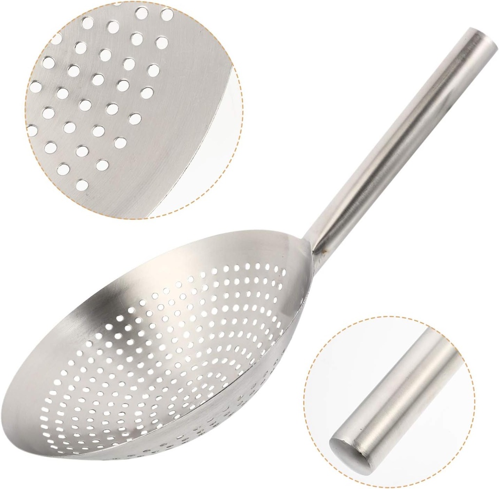NO 92 SS Oil Strainer Spoon-28cm