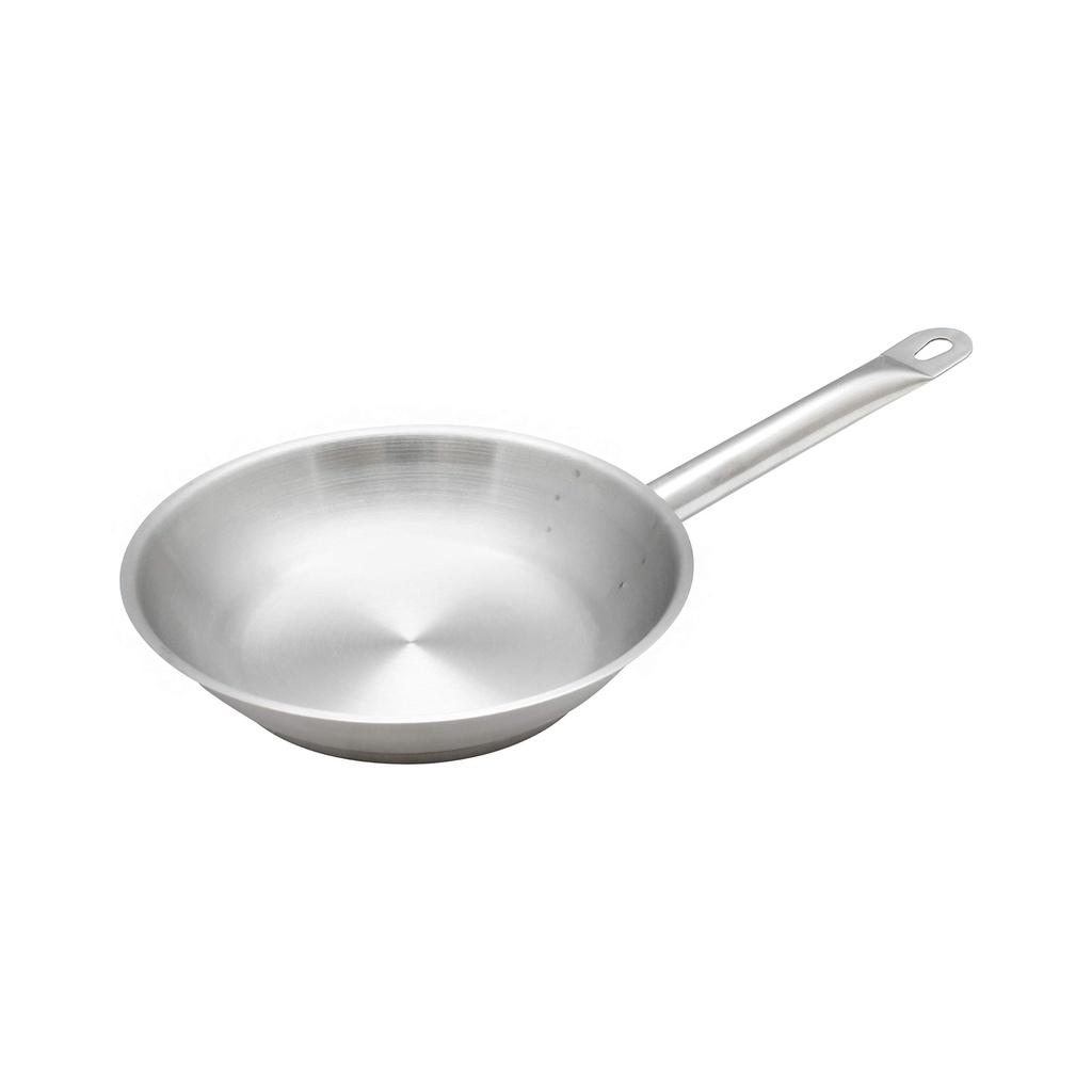 Stainless Steel Sanded Frypan -26cm