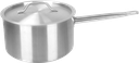 SS Single Handle Sauce Pan D16*H9.5cm (2Ltrs) 