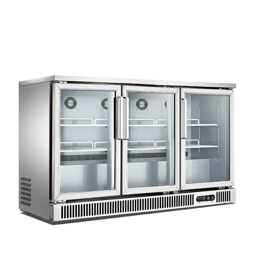 PJ1350F-3M-S Back Bar Cooler -3 Door