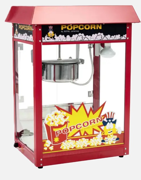 Electric Pop Corn Machine With Roof