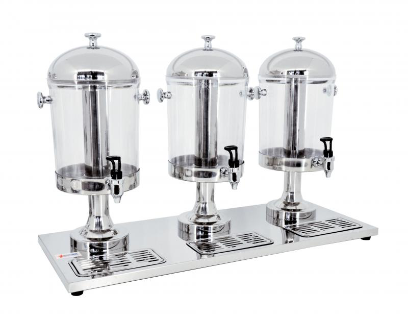 [H0868] H0868 Plastic Triple Beverage Dispenser
