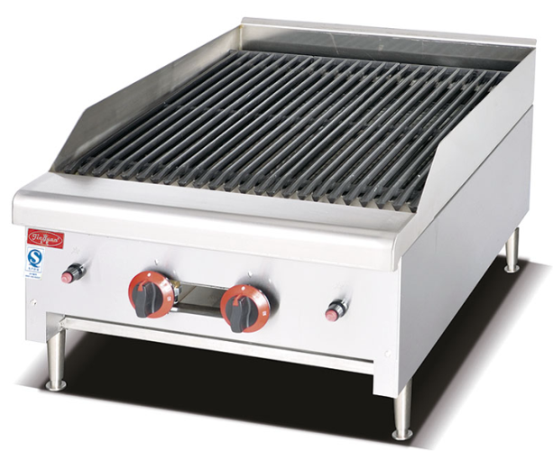 GB-249A Counter Top Gas Lava Rock Grill