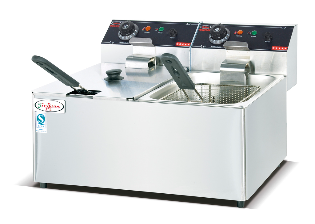 DF-8L-2 Counter Top Electric Deep Fryer 8Ltr*2