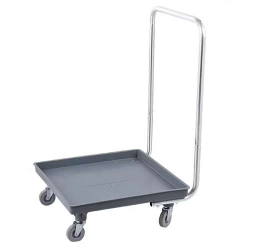 Glass Rack Trolley -54*60*88cm