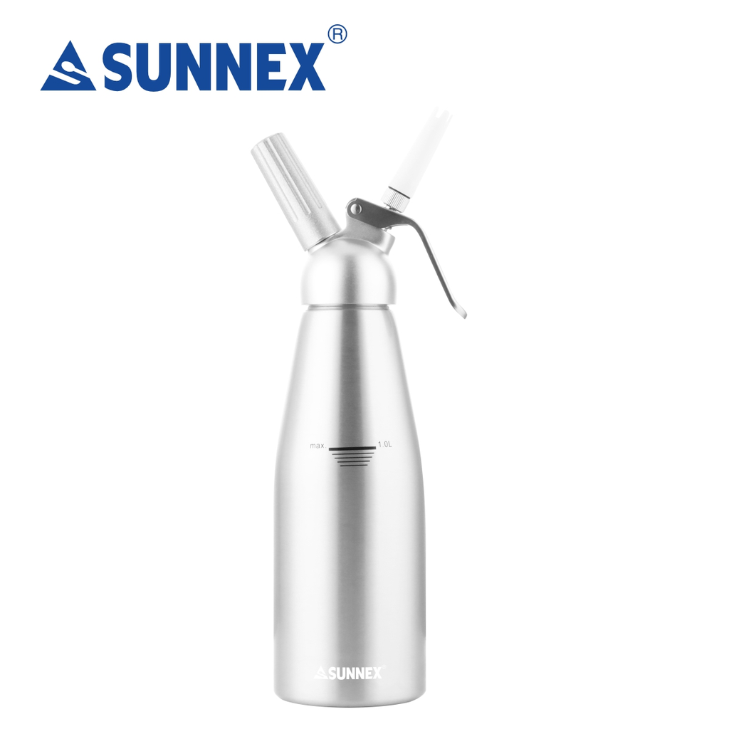 [MAL1000S-UK] Sunnex Whip Cream Dispenser Aluminum 1000ml