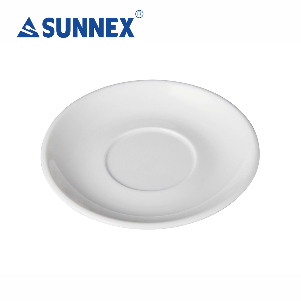 Orion Whiteware Porcelain, Saucer, 12.5cm 