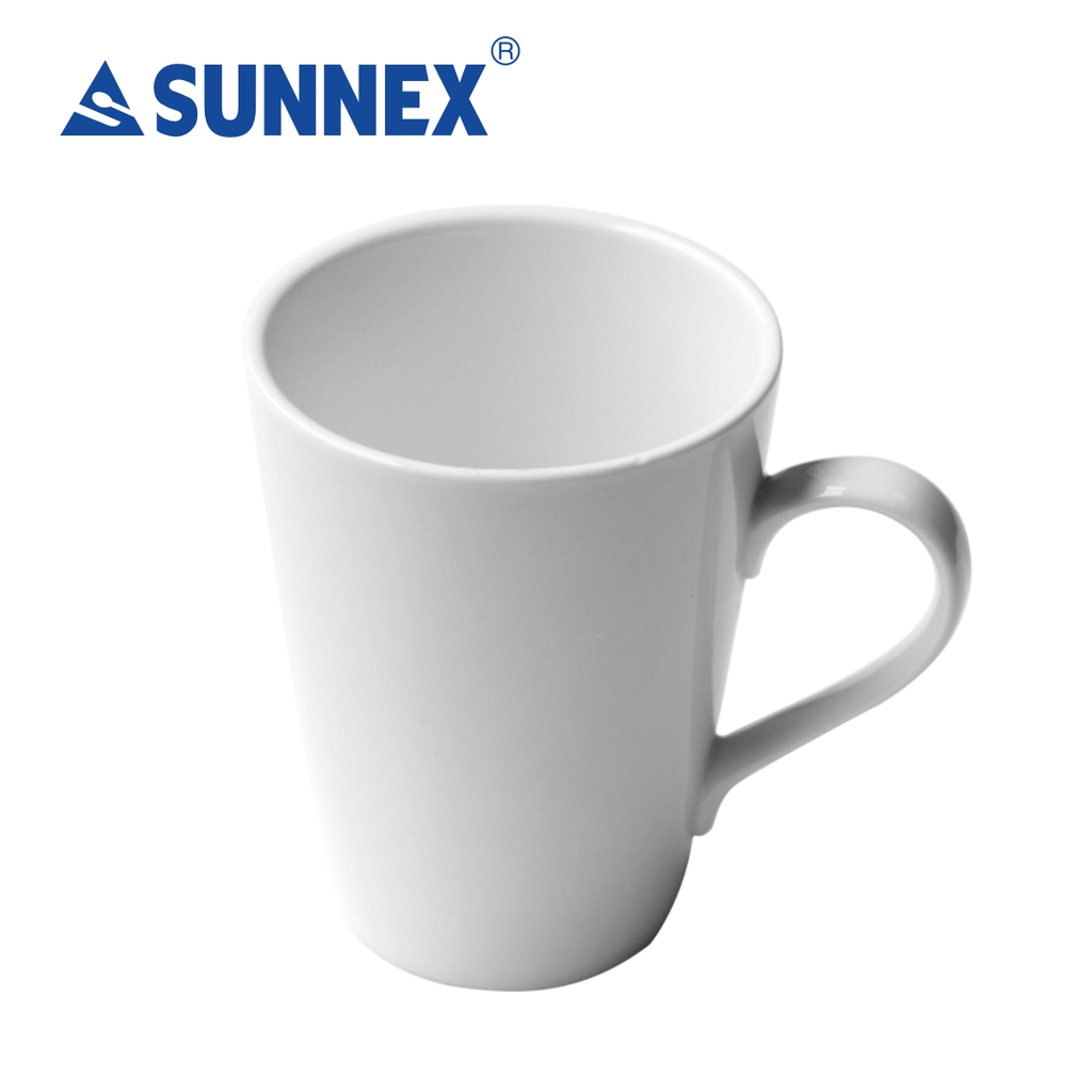 [C88072-UK] Orion Whiteware Porcelain, Latte Mug, 300ml