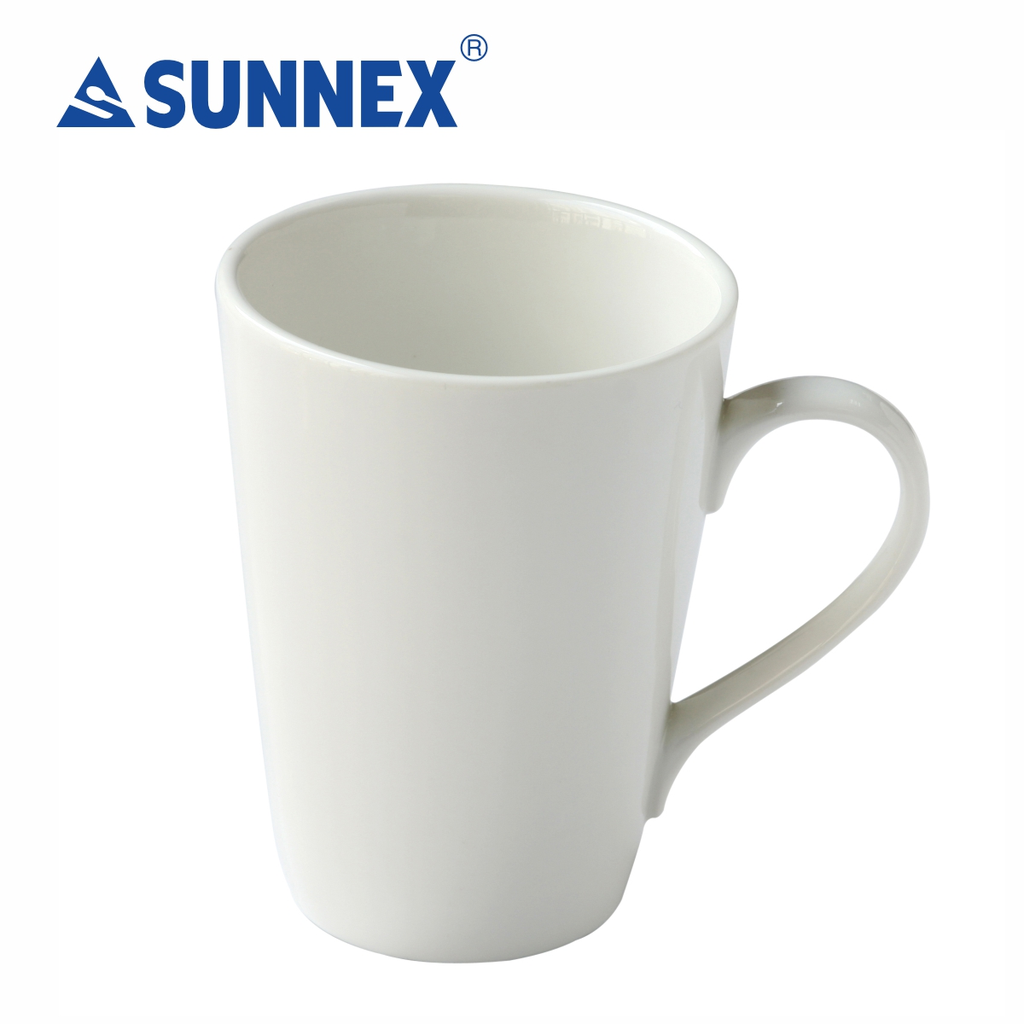 [C88088-UK] Orion Whiteware Porcelain, Latte Mug, 440ml
