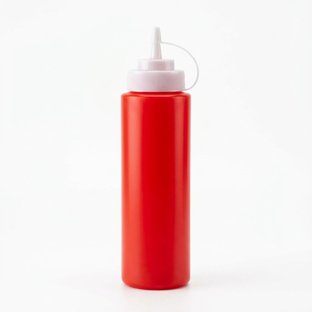 [3837] Ozone 650ml Single Nozzle Squeeze Bottle (sauce bottle)