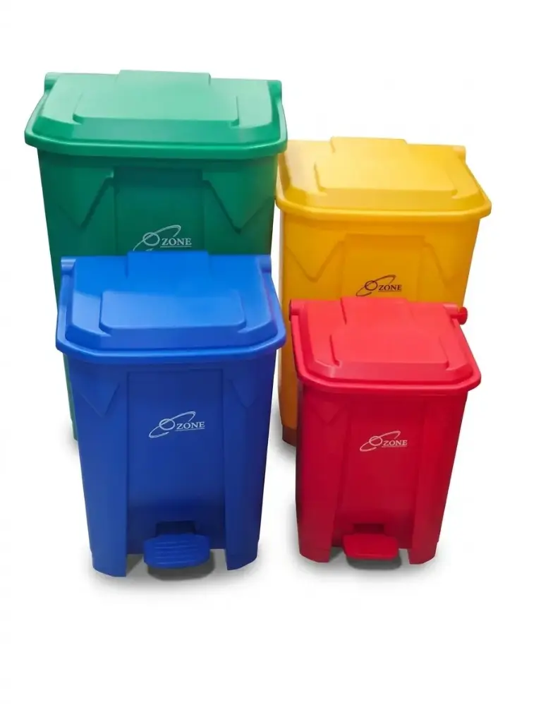 380-8 Ozone Plastic Pedal Bin -30Ltr