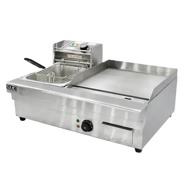[AS-810] AS-810 Electric Fryer with Griddle