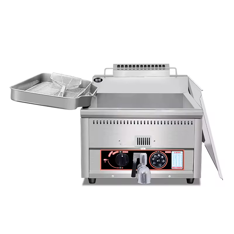167-62 Gas Deep Fryer with Tap 17LTR