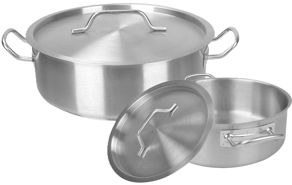 Double Ear Saute pan 1.2mm 7LT 30*H10cm
