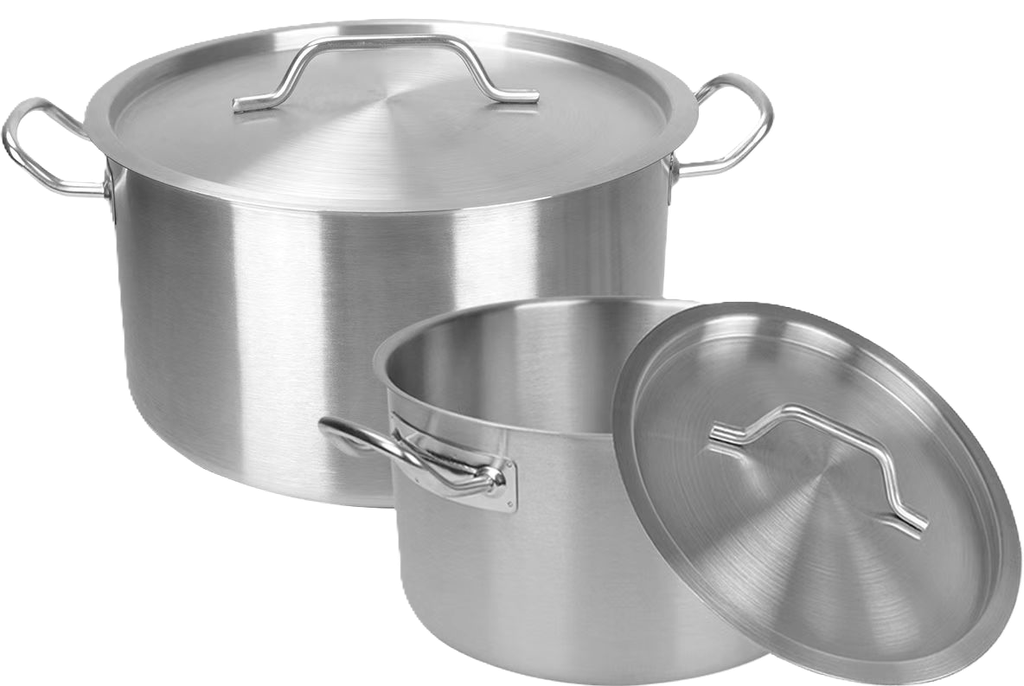 SS Double Bottom Soup Pot 1.2mm D30*H18cm (13Ltrs)
