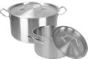 SS Double Bottom Soup Pot 1.2mm D32*H22cm (18Ltrs)