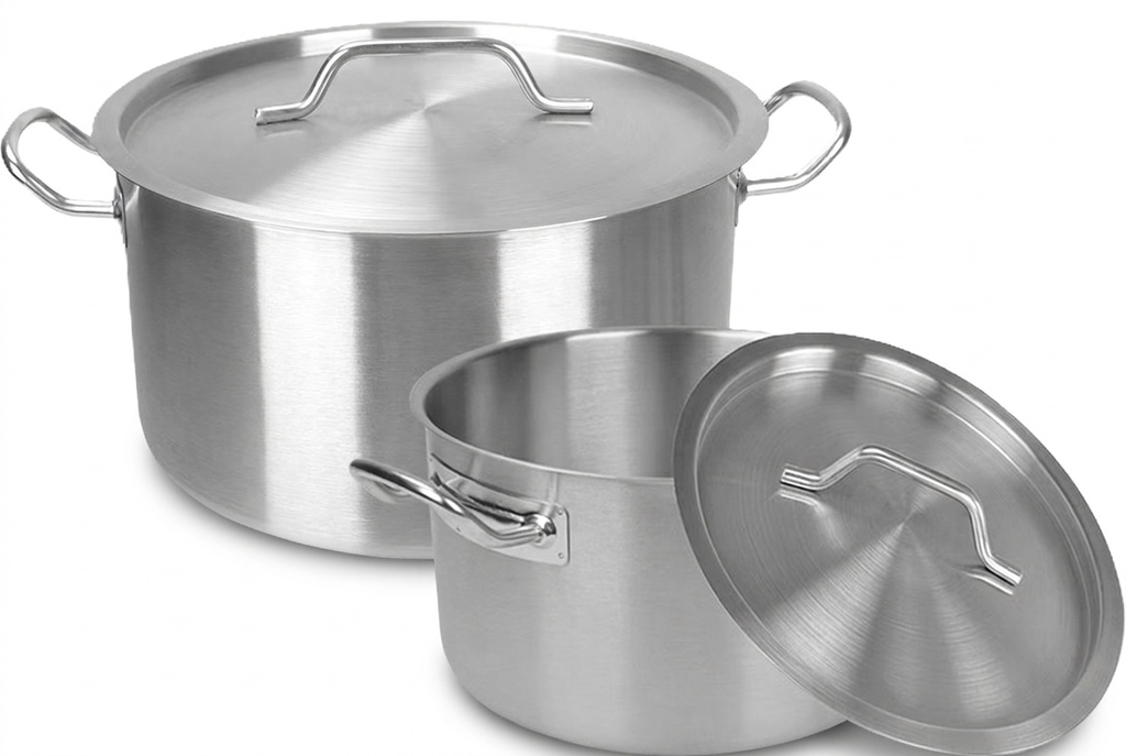 SS Double Bottom Soup Pot 1.2mm D26*H15cm (8Ltrs)