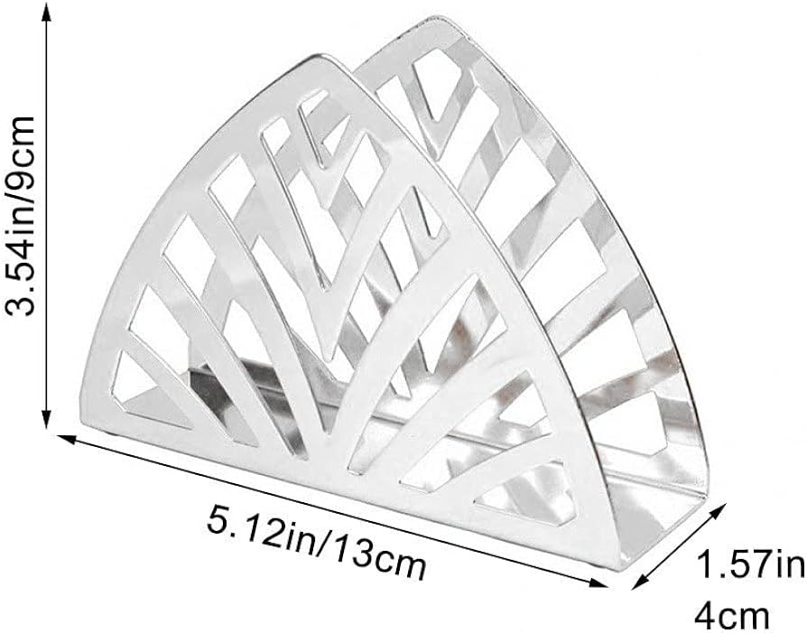 NO 38 SS Napkin holder-13*4*9cm