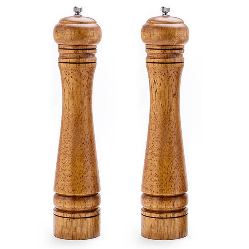 Natural Wood Pepper Grinder-8inch