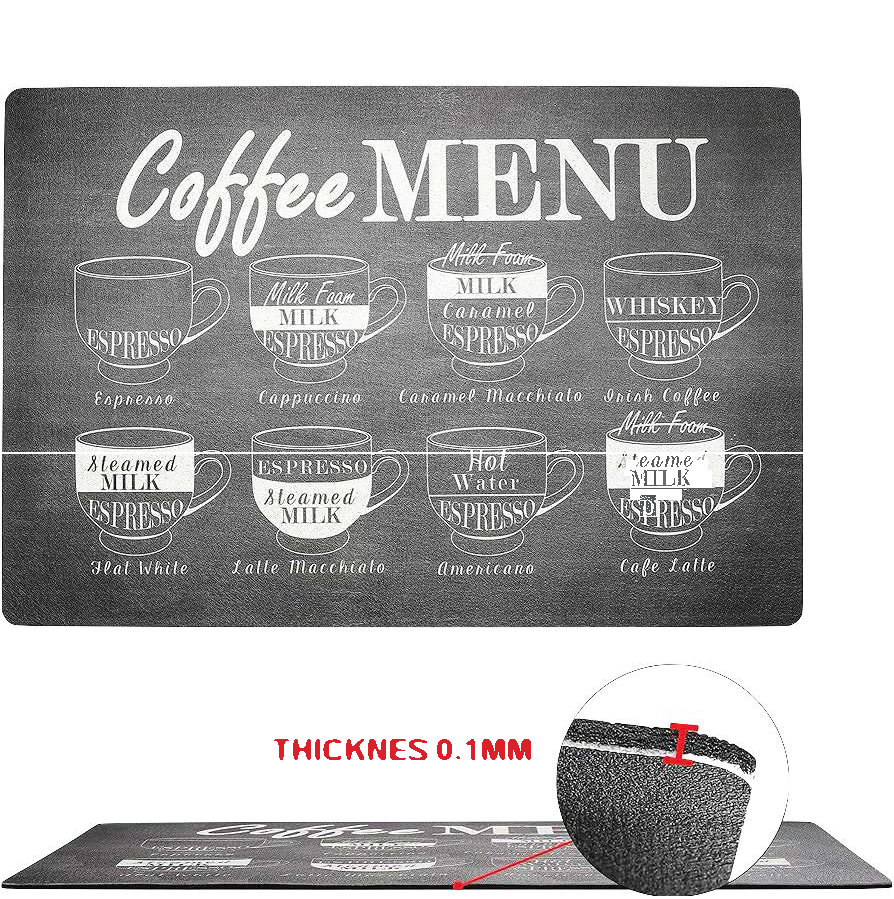 [H0627] PVC Draining Place mat-30*40cm