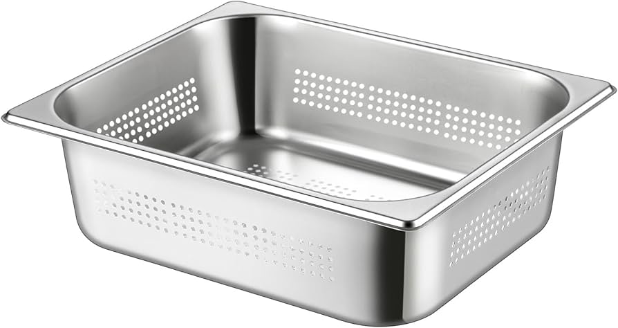 [H0539] Perforated GN Pan 1.00mm 1/2-H10cm/4inch