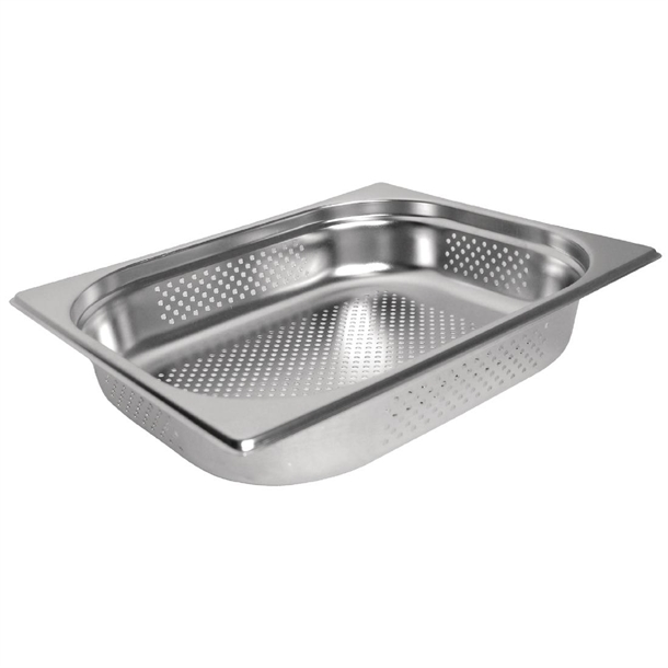 [H0540] Perforated GN Pan 1.00mm 1/2-H6.5cm/2.5inch