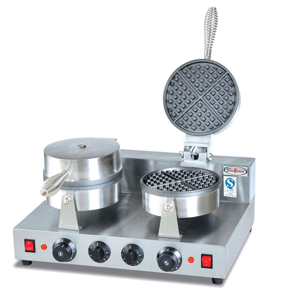 Double Waffle Baker Round
