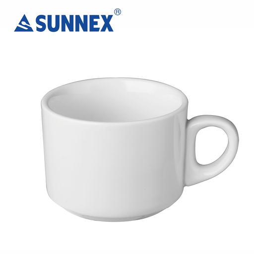 [C88273-UK] Orion Whiteware Porcelain, Espresso Cup, 80ml