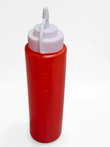 [3837] Ozone 650ml Single Nozzle Squeeze Bottle (sauce bottle)