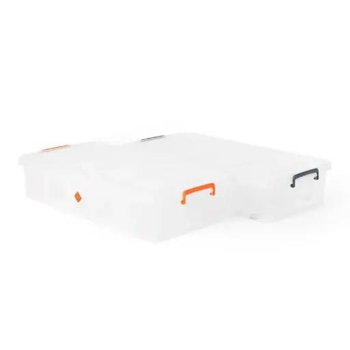 [FGCSBUB00404] Plastic Under Bed Storage Box (1*6)