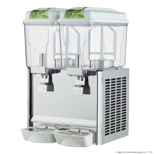 [H0056] 167-47 Twin Cool Juice Dispenser 18L*2