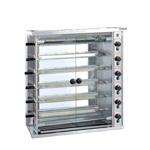 [4188] 210-57 Gas Rotisserie Oven 6 Layer
