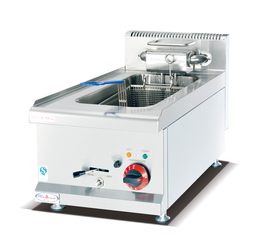 [H0109] DF-635 Gas Deep Fryer Single-15LTR