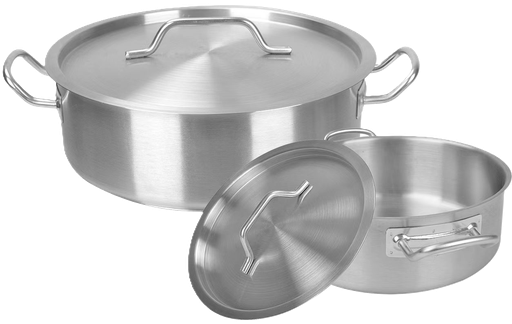 [H0525] Double Ear Saute pan 1.2mm 5.8LT 28*H9.0cm