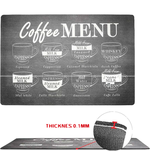 [H0627] PVC Draining Place mat-30*40cm