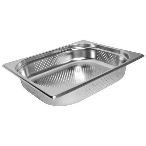 [H0540] Perforated GN Pan 1.00mm 1/2-H6.5cm/2.5inch