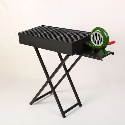 [H0577-1] Rec BBQ Rack with blower 25*80cm
