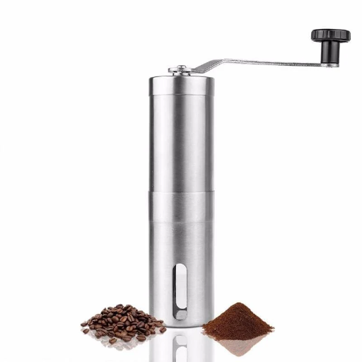[H0561] SS Manual Coffee Grinder